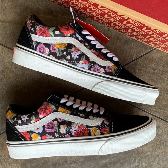 vans old skool lux floral